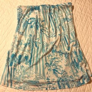 NWT Lilly Pulitzer strapless top